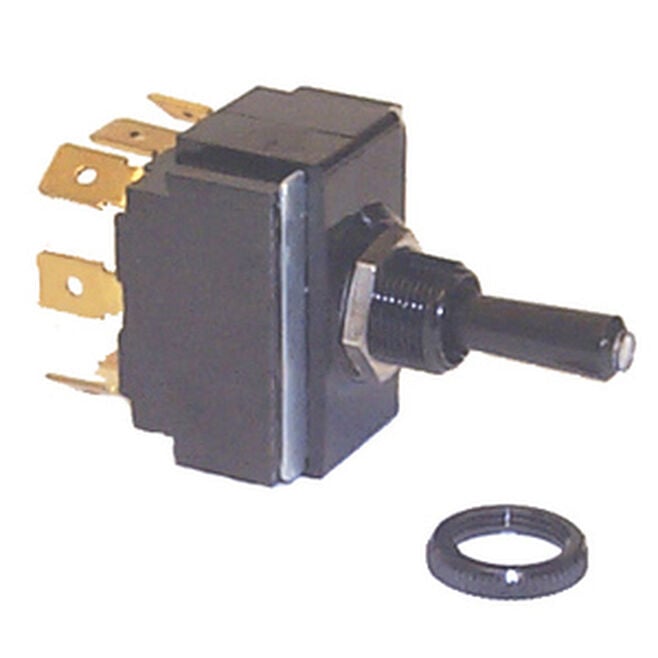 Sierra TG19520 Tip Lit 8 Blade Terminal DPDT Toggle Switch