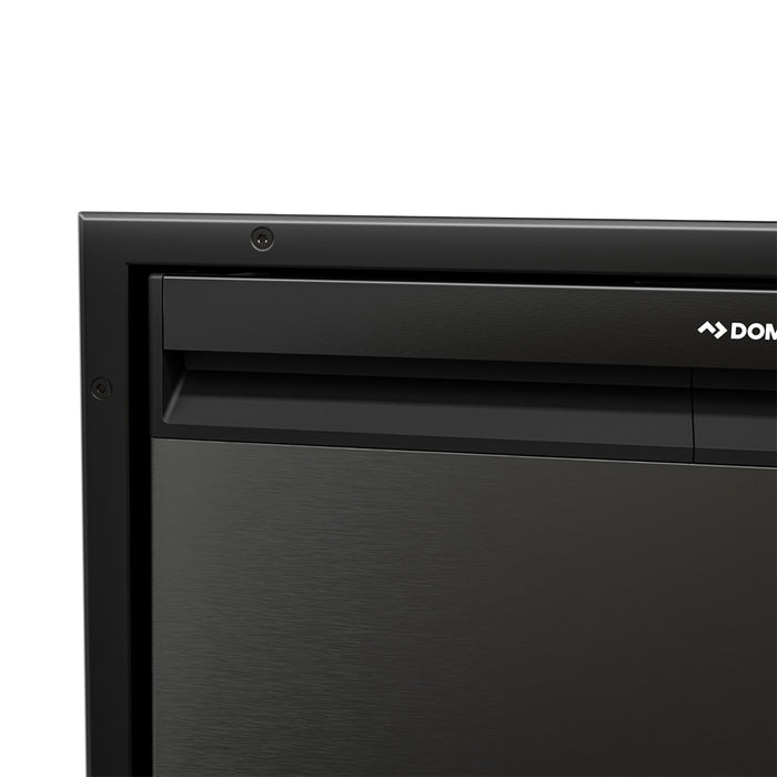 Marco de montaje empotrado universal Dometic para refrigeradores de compresor NRX80 - Negro