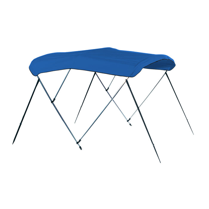 Toldo pontón Carver de 4 arcos y 8 pies con bota - Acrílico azul Pacífico