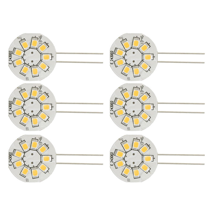 Bombilla Scandvik 41152, luz blanca cálida (paquete de 6)