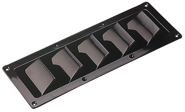 Sea Dog 337291 Abs 5 Slot Vnt-Black