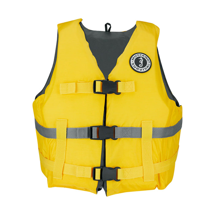 Chaleco de espuma Mustang Livery - M/L - Amarillo