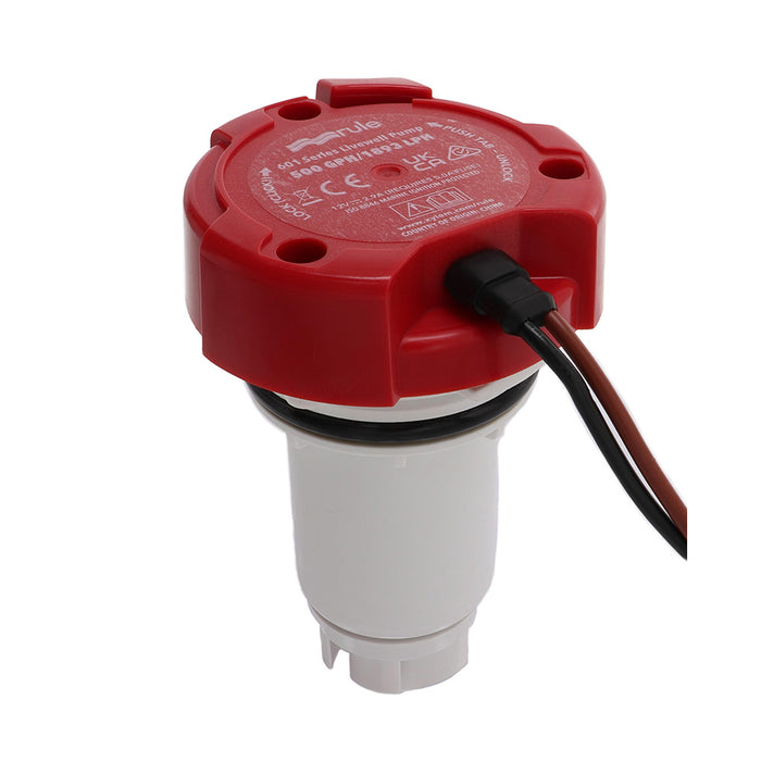 Rule 65DR Replacement Cart for 500 GPH pump/livewell pump