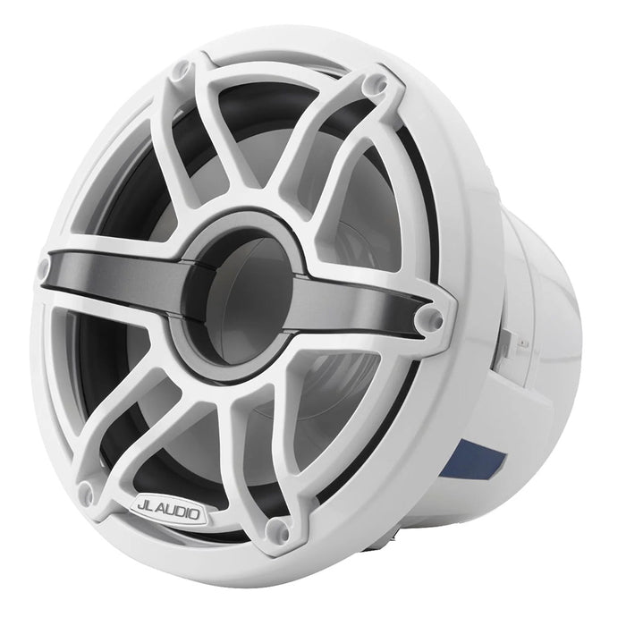 Subwoofer marino JL Audio M6 de 8" con rejilla deportiva blanca brillante - M6-8IB-S-GWGW-4