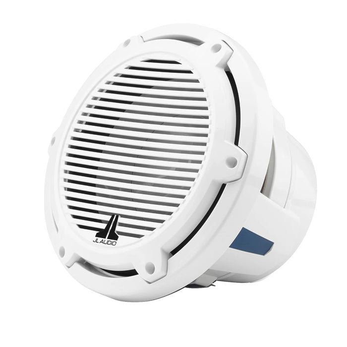 Subwoofer marino JL Audio M6 de 10" con rejilla clásica en blanco brillante - M6-10W-C-GWGW-4