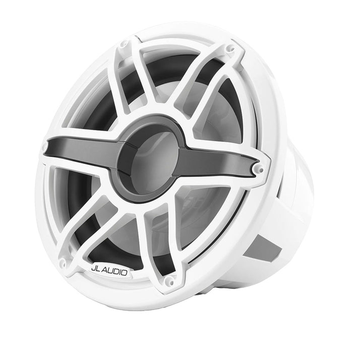 Subwoofer marino JL Audio M7 de 12" con rejilla deportiva blanca brillante - M7-12IB-S-GWGW-4