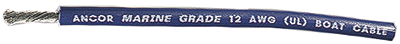 Ancor 106825 Marine Grade Tinned Copper Primary Wire, #12 AWG, 250', Red