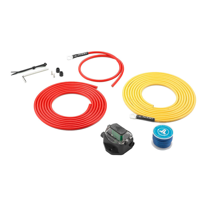 Kit de conexión de alimentación JL Audio Premium de 12 V y 9 AWG para un solo amplificador, a menos de 3,6 m de la batería - XMD-PCS30A-1-L12