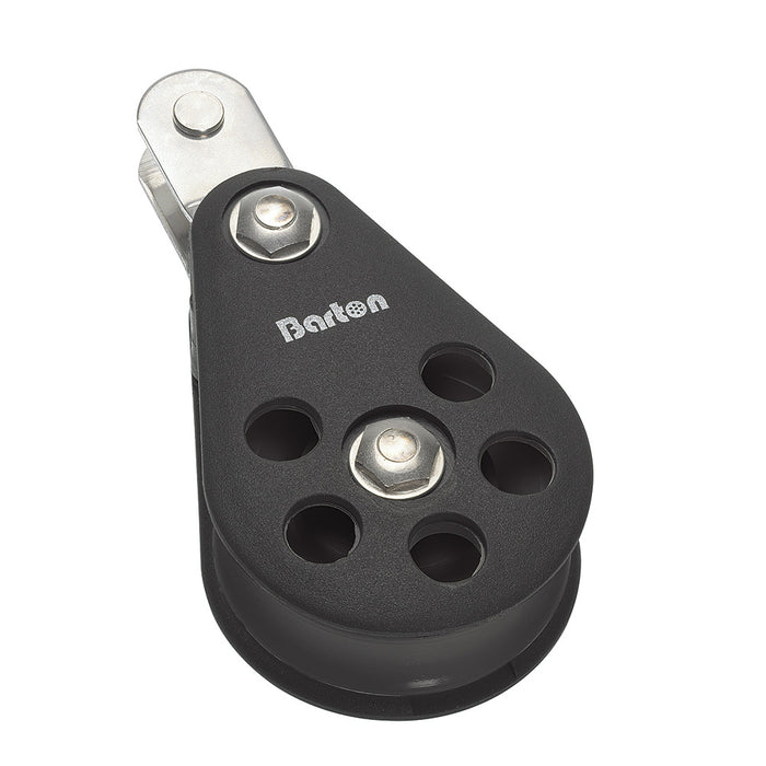 Polea de cojinete liso Barton Marine tamaño 5 de 54 mm con espiga simple y doble