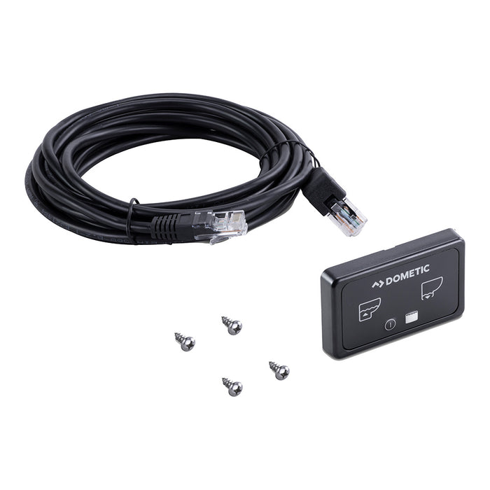 Interruptor de descarga con panel táctil Dometic - Negro