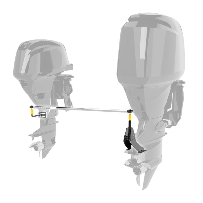 EZ-Steer Universal Auxiliary Outboard Steering Kits – 3", 4", 7" Offsets, 23"-38" Range