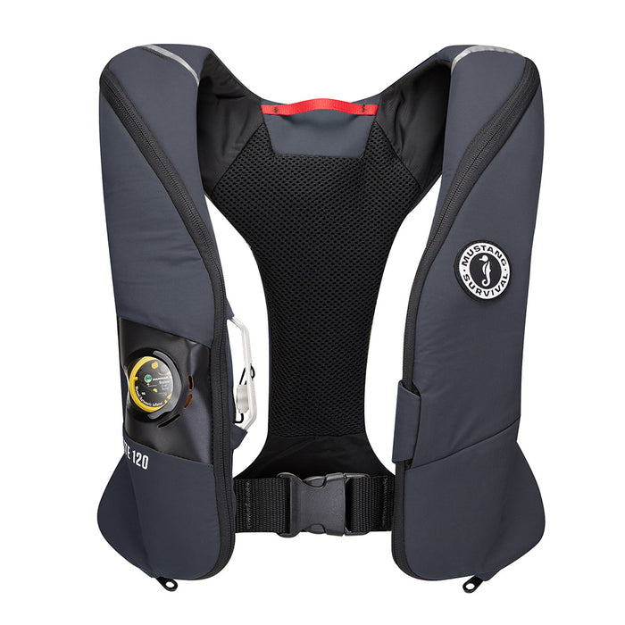 Mustang Survival MD5170-191-0 Mustang Elite 120 Coastal Inflatable PFD Admiral, Grey