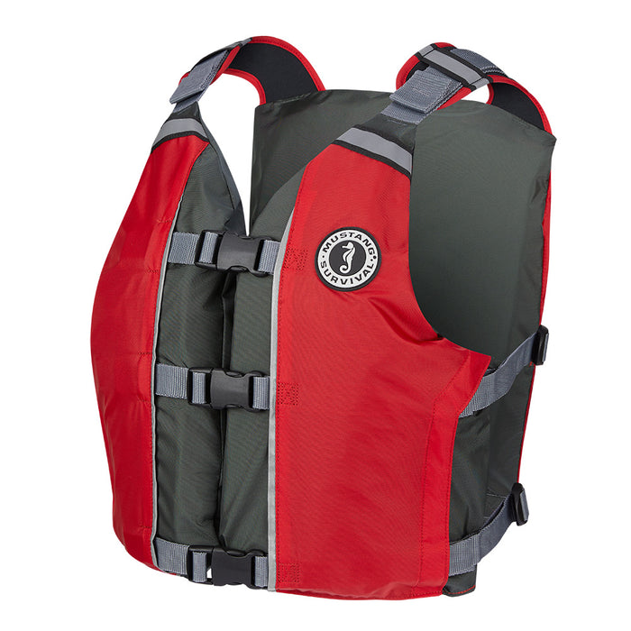 Chaleco de espuma Mustang APF - Universal - Rojo/Gris