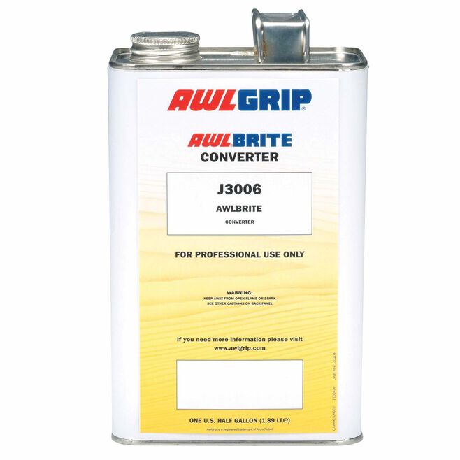 Awlgrip OJ3006/1HGUS Awl-Brite Plus Converter, 1/2 Gal