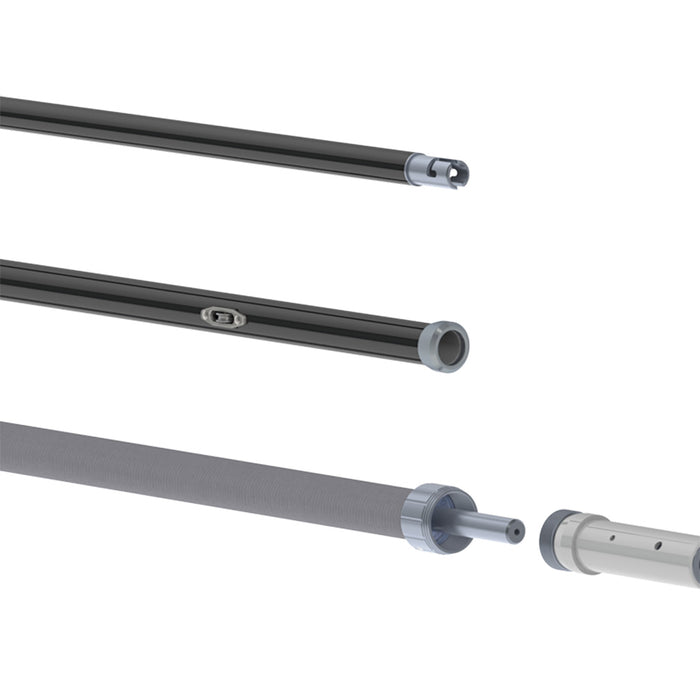 Taco Metals OI-3190CF Taco Open Water Internal & Collapsible Carbon Fiber, Outrigger Poles, 19"