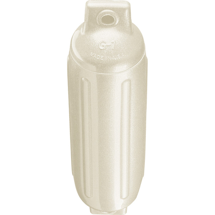 Polyform G-1 METALLIC WHITE G-1 Twin Eye Fender 3.5" x 12.8"
