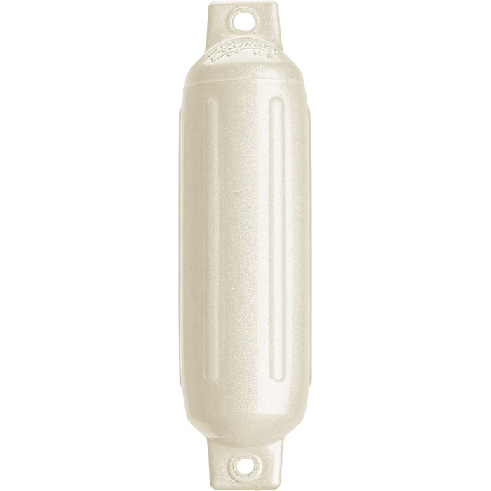 Polyform G-1 METALLIC WHITE G-1 Twin Eye Fender 3.5" x 12.8"