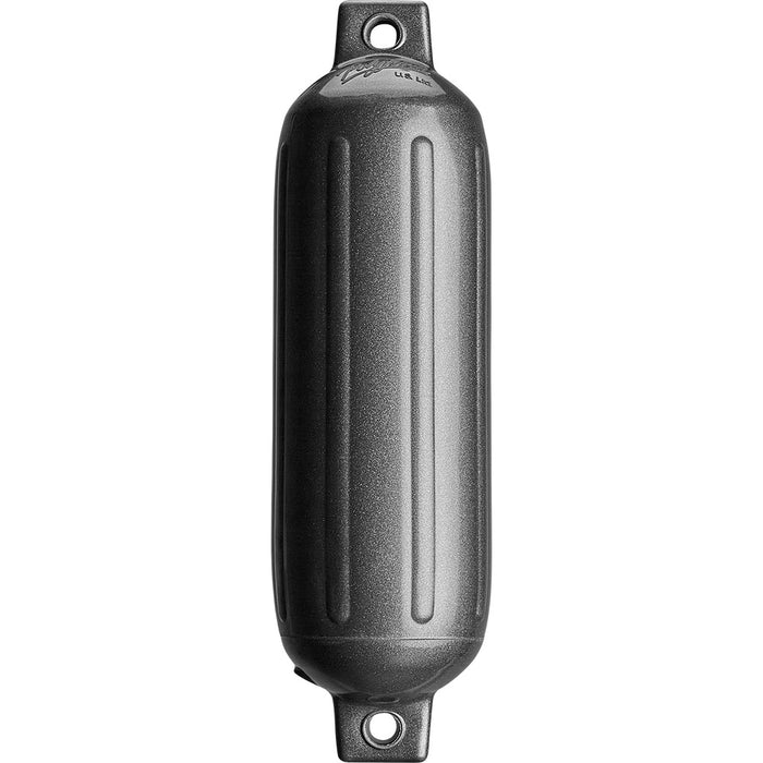 Polyform G-3 METALLIC GRAPHITE G-3 Twin Eye G Series Fender, 5.5" x 19"