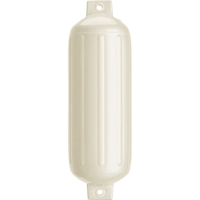 Polyform G-5 METALLIC WHITE G-5 Twin Eye G Series Fender, 8.8" x 26.8"