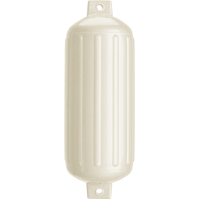 Polyform G-6 METALLIC WHITE G-6 Twin Eye G Series Fender, 11" x 30"