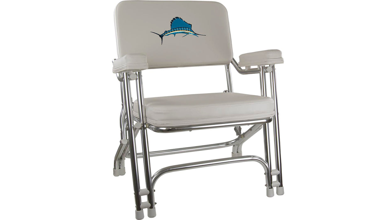 Springfield Marine Deck Chair with  Sailfish Embroidery