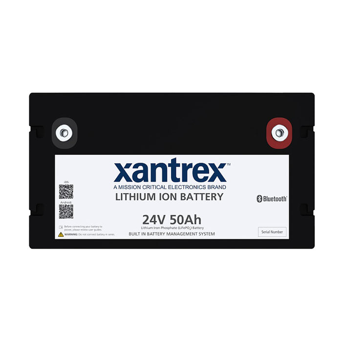 Xantrex 886-0050-24-B 24V 50Ah Lithium-Ion Battery (LiFePO4) Battery