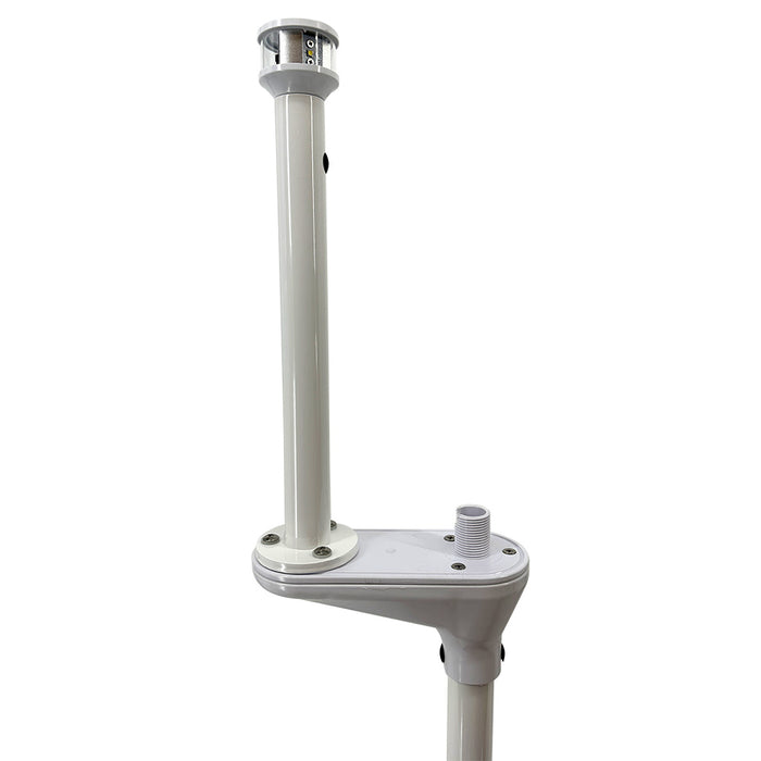 Seaview C5 Certified Light Bar Top w/LTBLED12C5 Masthead Light &amp; Threads f/GPS