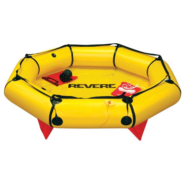 Revere Survival 45-CC6V Revere Coastal Compact Life Raft 6-Person without Canopy
