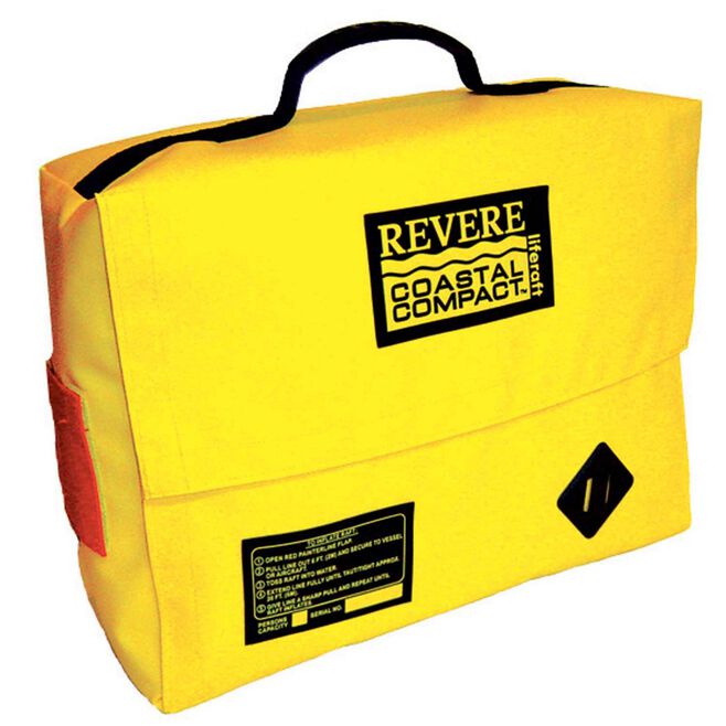 Revere Survival 45-CC6V Revere Coastal Compact Life Raft 6-Person without Canopy