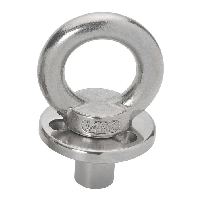Barton Deck Plate w/Fixing &amp; Eye w/Blanking Plug - M12 Eye