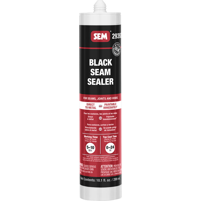SEM 1K Seam Sealer - 10.1oz Tube - Black