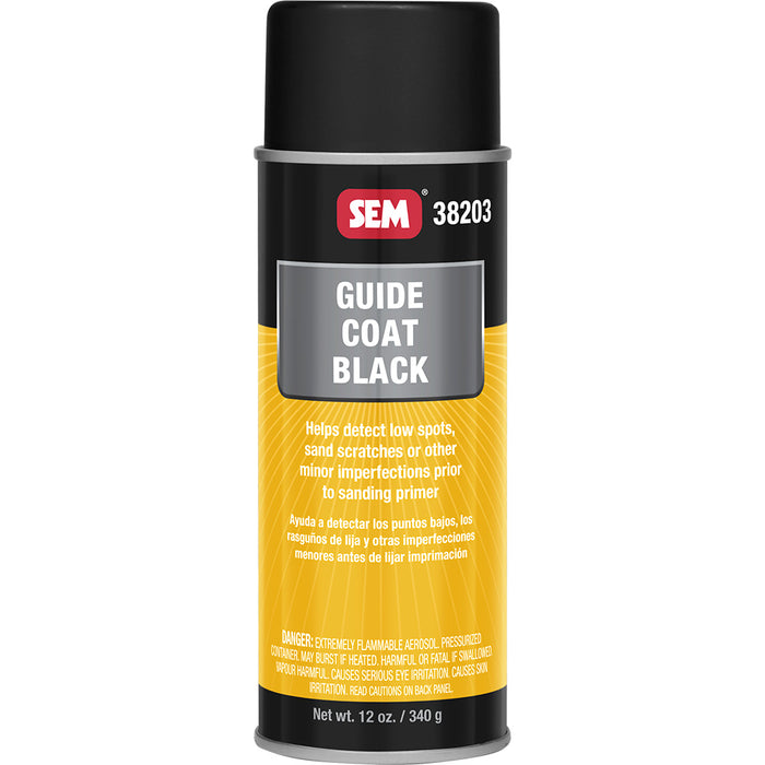 SEM Guide Coat - 16oz Aerosol Can - Black