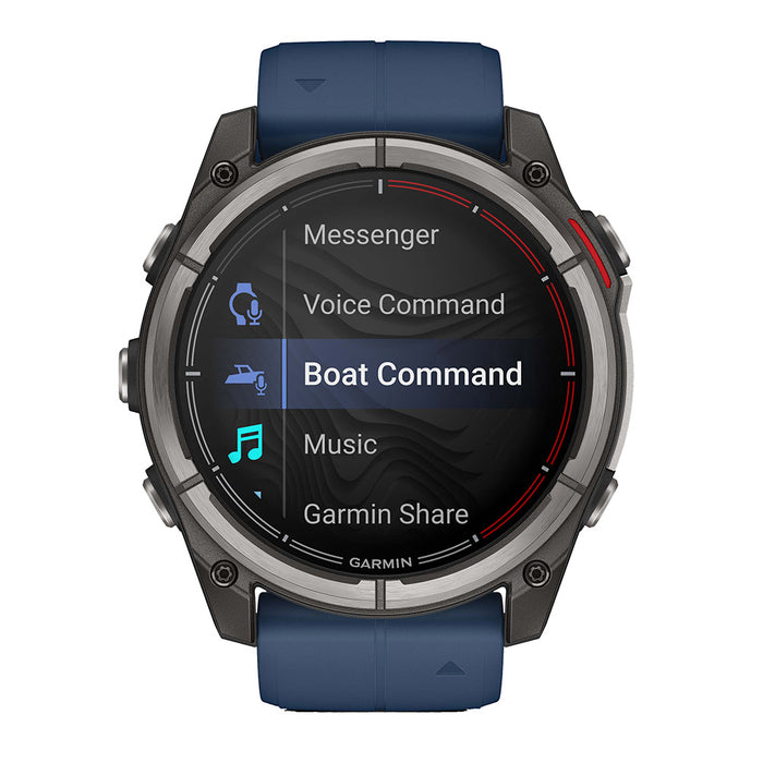 Garmin 010-02905-90 quatix 8 51mm AMOLED Marine GPS Smartwatch