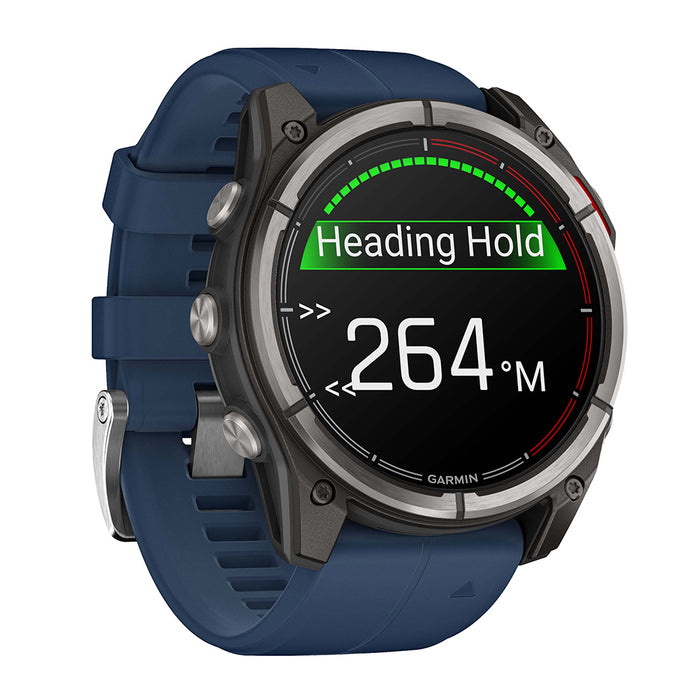 Garmin 010-02905-90 quatix 8 51mm AMOLED Marine GPS Smartwatch