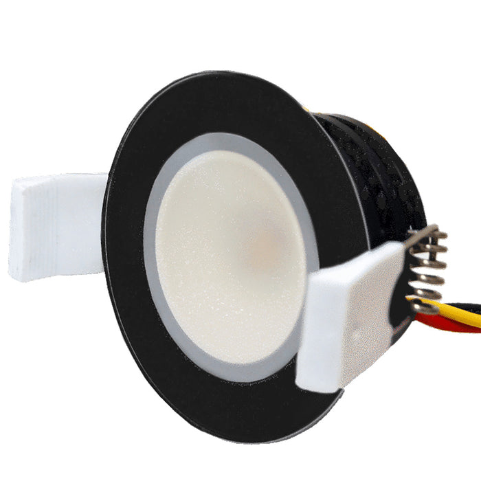 Lumishore 010-04447-00 LUX DL50 Downlight 5 Watt Black Bezel