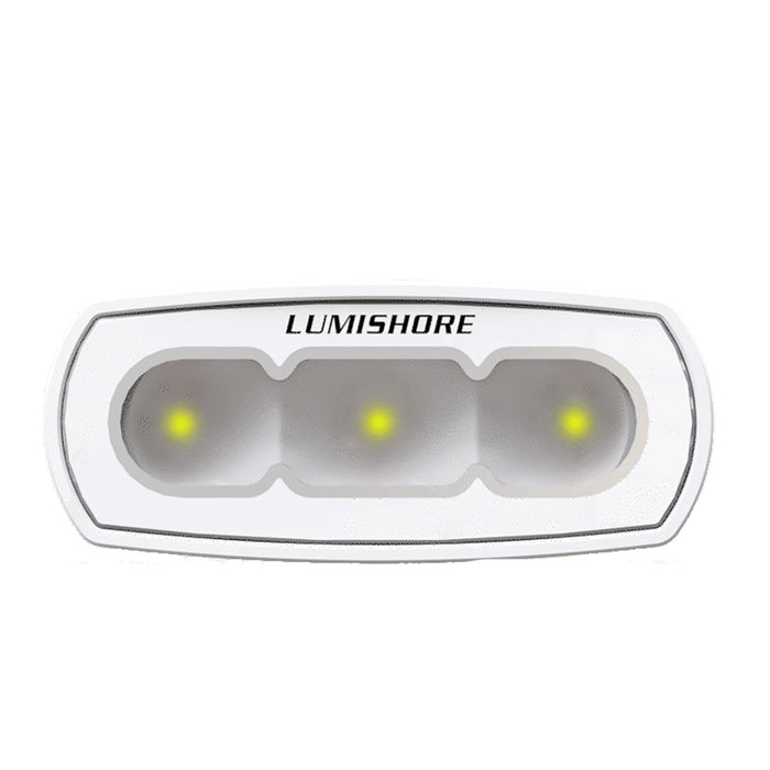 Lumishore 010-04458-00 ECLIPSE 4" Flood Light White Housing