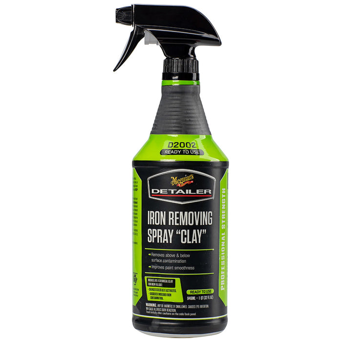 Meguiars DRTU200232 Meguiar's Iron Removing Spray "Clay" 32oz