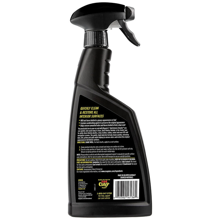 Meguiars G13616 Meguiar's Quik Interior Detailer 16oz