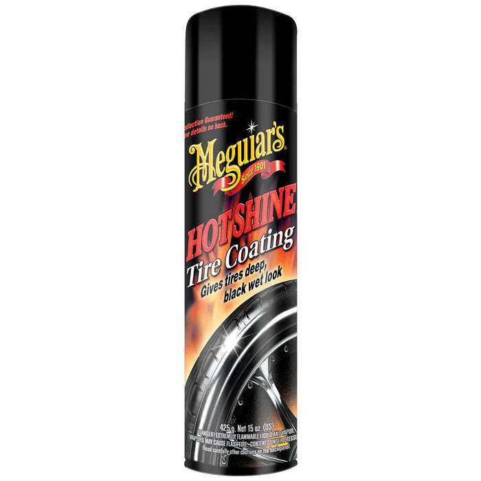 Meguiars G13815 Mequiar's Hot Shine High Gloss Tire Coating, 15 oz. Aerosol