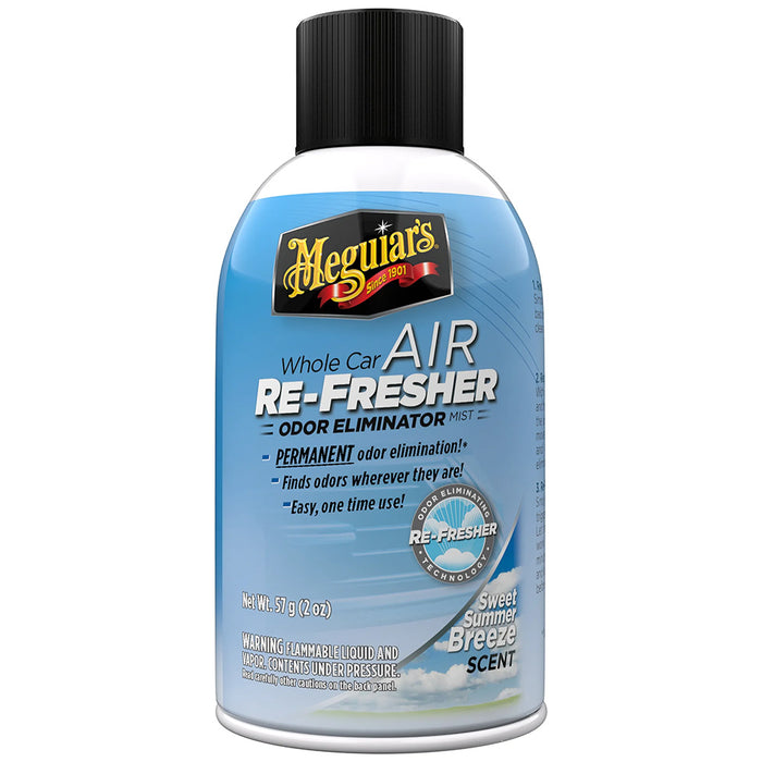Meguiars G16602 Meguiar's G16402 Air Re-Fresher Odor Eliminator Mist, Sweet Summer Breeze