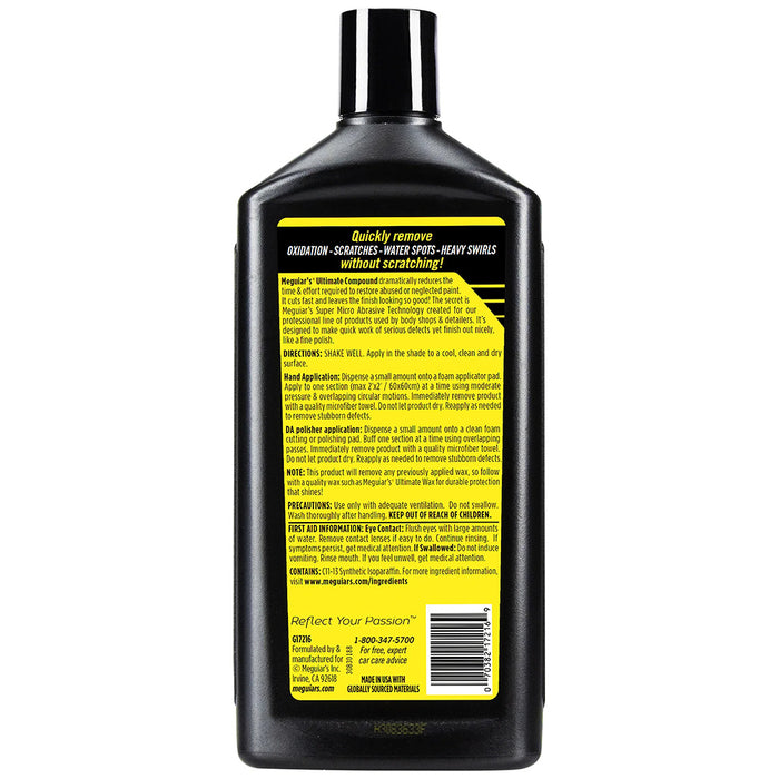 Meguiars G17216 Meguiar's Ultimate Compound 16oz