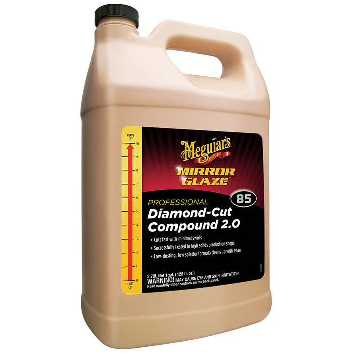 Meguiars M8501 Meguiar's Mirror Glaze Diamond Compound Cut, Gal.