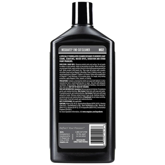 Meguiars M0216 Meguiar's Fine-Cut Cleaner 16oz