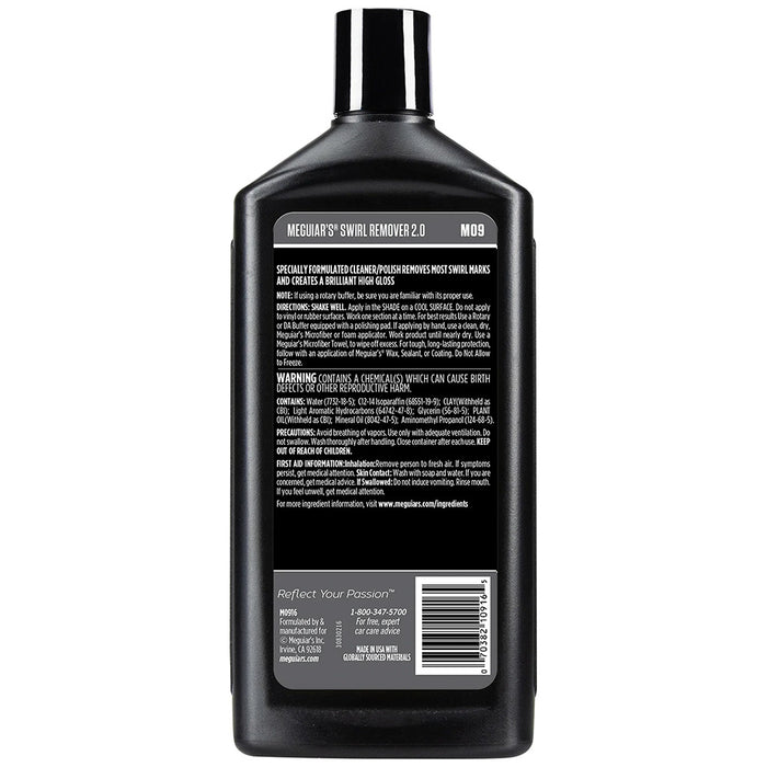 Meguiars M0916 Meguiar's Swirl Remover 16oz