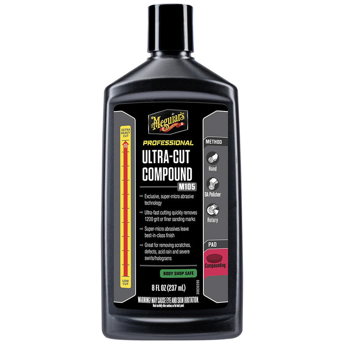 Meguiars M10508 Meguiar's Professional Ultra-Cut Compound 8oz