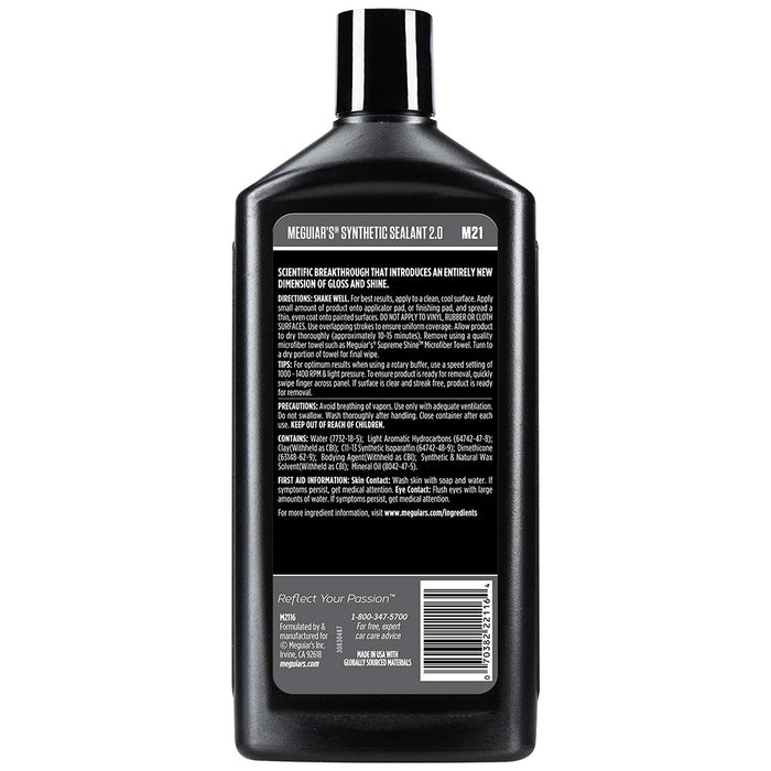 Meguiars M2116 Meguiar's Professional Synthetic Sealant 2.0 16oz