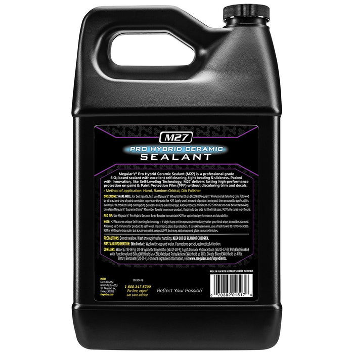 Meguiars M2701 Meguiar's M27 Pro Hybrid Ceramic Sealant, 1 Gal.