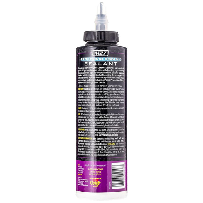 Meguiars M2716 Meguiar's M27 Pro Hybrid Ceramic Sealant, 16 oz.