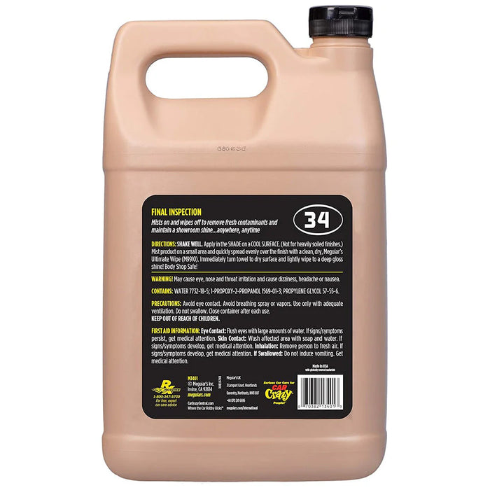 Meguiars M3401 Final Inspection Cleaner Gal