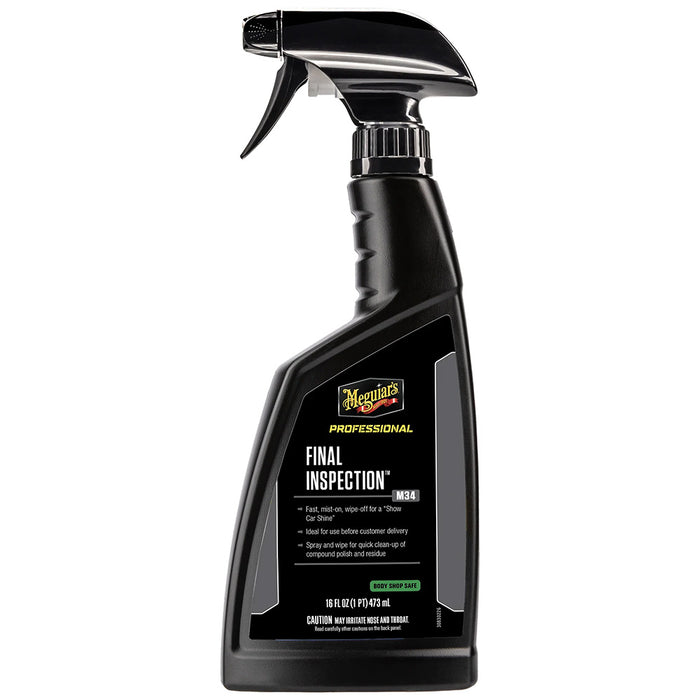 Meguiars M3416 Meguiar's Professional Final Inspection Wipe-Off Detailer 16oz